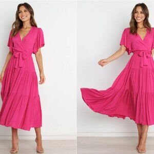 Petal and Pup - Barker Dress - Pink - M